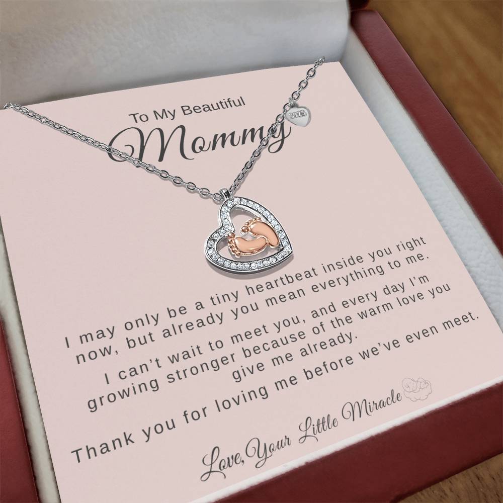 Tiny Heartbeat Necklace — A Gift She’ll Never Forget