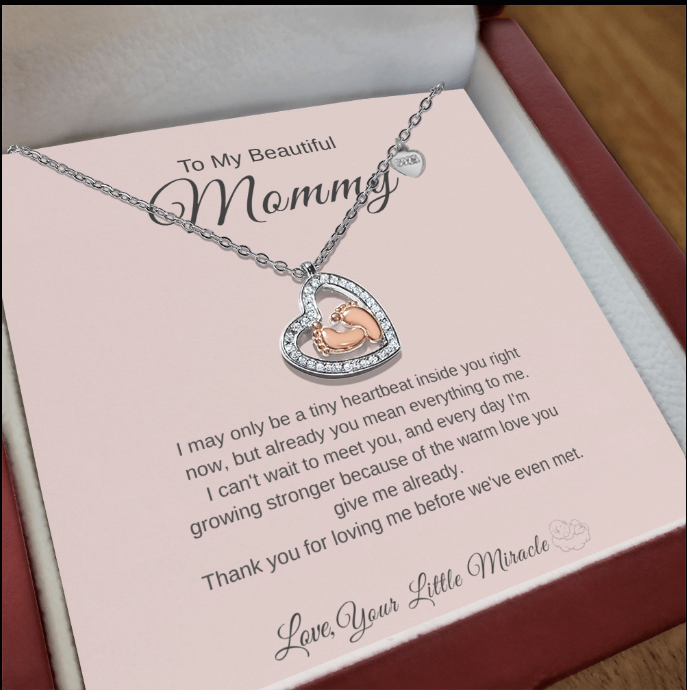 Tiny Heartbeat Necklace — A Gift She’ll Never Forget