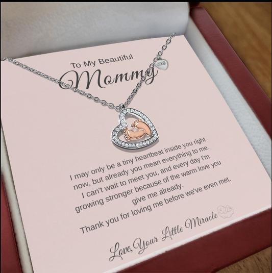 Tiny Heartbeat Necklace — A Gift She’ll Never Forget